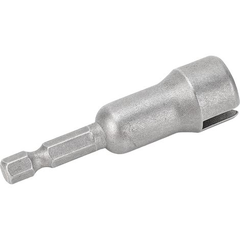 Lot de 5 embouts pour écrous papillon 4mm queue hexagonale 1/4 pouce en acier au carbone pour visser dévisser boulons crochets fils (1/5)