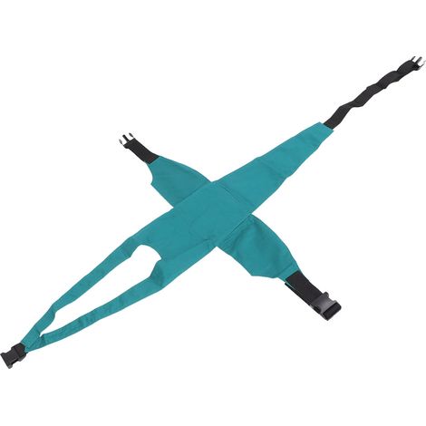 Ceinture de sécurité confortable pour fauteuil roulant adulte, sangle ajustable pour maintien sécurisé à domicile ou en établissement médicalisé. (1/5)