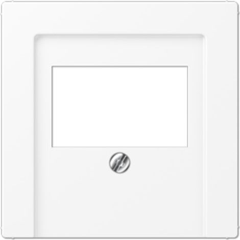 TAE A PLAQUE TÉLÉPHONIQUE BLANC MAT (RÉFÉRENCE : JUNG A569BFPLTWWM)