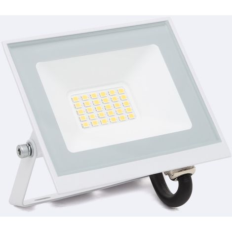 Foco Proyector LED 20W 120 lm/W IP65 S3 3000K No Blanco Blanco Cálido