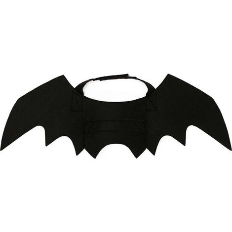 Déguisement d'Halloween pour chien avec ailes de chauve-souris, vêtements en tissu pour chiots et chatons, pour chats et chiens (1/5)