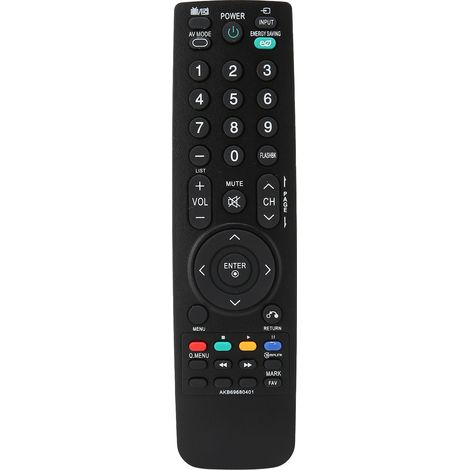 Télécommande AKB69680401 pour LG 32LH30, 37LH30, 32LH20, 37LH20, 42LH20, 37LH40, 42LH55, 42LH30 et 19LH20 (1/5)