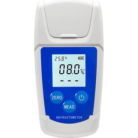 Hohe Mess- und Prüfrefraktometer, Präzisions-Brixmeter-Refraktometer, schnelle Messgeschwindigkeit, Brix-Tester, automatische Kalibrierung, digitaler Brix