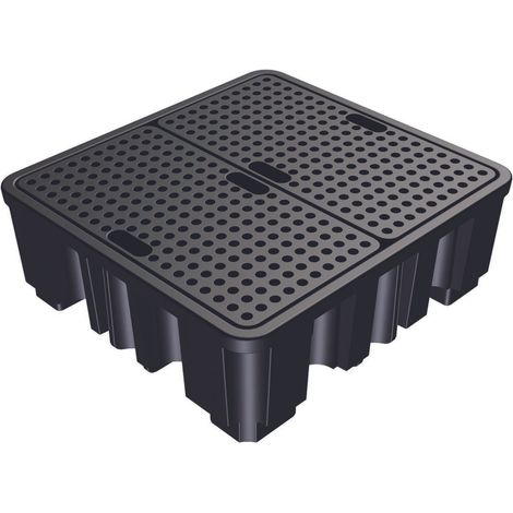 Bac rétention 480L 4 futs - HU 0450 - CLAS Equipements