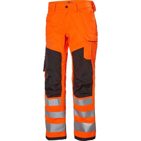 Helly Hansen Pantalon de sécurité orange confortable et résistant (1/2)