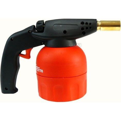 Trade Shop - Torcia Saldatore Bruciatore Cannello Ricaricabile Con Cartuccia A Gas Butano - (1/2)