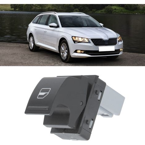 Interrupteur de lève-vitre électrique de remplacement 5JD959855 compatible avec Skoda Superb/Fabia (1/5)