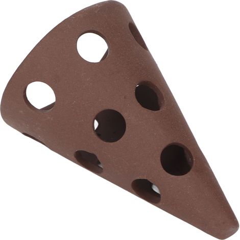 Cachette décorative en céramique pour aquarium, forme conique creuse, abri pour poissons et crevettes (1/5)
