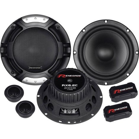 Renegade RX6.2C KIT Altoparlanti da incasso a 2 vie 200 W Contenuto: 1 pz.
