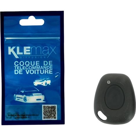 COQUE CLE ADAPTABLE RENAULT 1 BOUTON LAME CRANTEE FIXE (1/2)