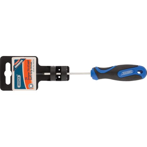 Draper TX-STAR® T6X75mm Soft Grip Screwdriver Set (Model 34254) (1/5)