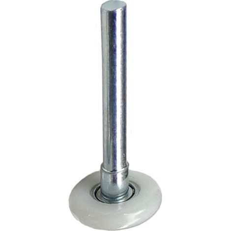 Roulettes de porte de garage en nylon durable avec une tige de 4,5 cm à 12,0 cm (lot de 4 (roulettes de porte de garage de 120 mm, 4 pièces))