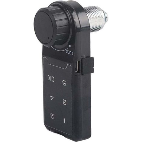 Serrure électrique à clavier tactile – Casier de sécurité numérique – Matériau ABS – Épaisseur installation 30mm – Pile bouton 3V non incluse (1/4)