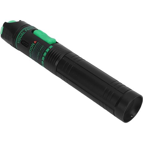 Stylo détecteur de défauts visuels rechargeable VFL 15 km, sans contact, portable, pour câbles à fibre optique, avec lumière verte pour CATV (1/5)