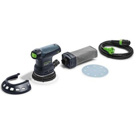 Ponceuse orbitale FESTOOL Ø125 – Puissance 250W – Vitesse 6000-12000 min⁻¹ – Sac récupérateur Longlife – Ponçage sans poussière