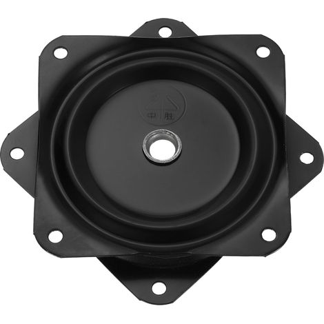 plateau tournant Lazy Susan à rotation de 360° noir (75x1mm) (1/5)