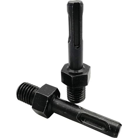 2 Pièces Adaptateur 5/8-11 Filetage Mâle à SDS Plus Femelle pour Meuleuse Perceuse Forage (1/5)