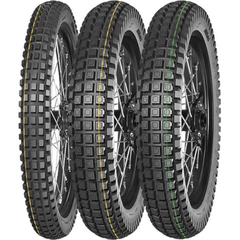 Pneu 120/100 - 18 68P TL/TT MITAS ENDURO HYBRID SUPER YELLOW