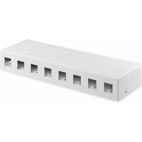 GOOBAY Boîtier vide 79426, 8 ports (1/2)