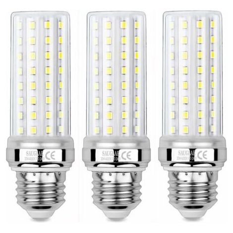 3 Pièces Ampoules de Maïs LED 20W, Équivalent 150W Ampoule Incandescente, 2300LM, 4000K Blanc Neutre,Ampoules à E27 Vis (1/5)