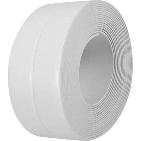 Bande D Etancheite - PVC Auto-Adhesive 38 mm x 3,2 m - Pour Joints Baignoire Mur Cuisine Salle De Bain - 1 Unite (1/5)