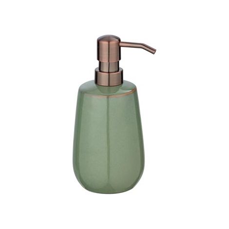 DOSIFICADOR JABÓN SIRMIONE CERÁMICO VERDE OLIVA - 24877