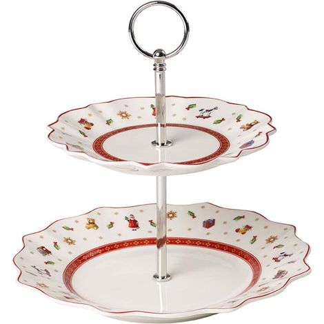 Villeroy & Boch Toy's Delight zweistöckige Tortenplatte S (1/2)