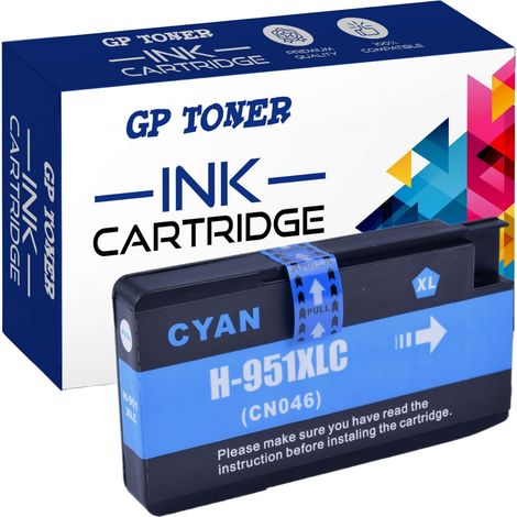 Cartouche d'encre pour imprimante HP 951XL C GP (1/5)