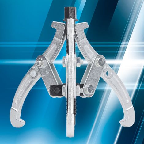 Extracteur à trois mâchoires multifonctionnel à double trou de 150 mm (6 pouces) en acier au carbone forgé de haute qualité (1/5)