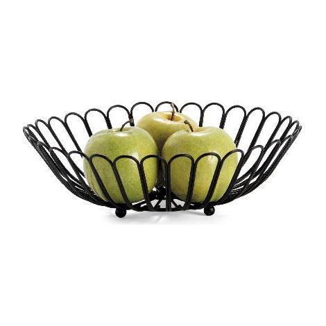 ANDREA HOUSE AX71063 Centro Mesa Metal Negro Ø31,5X9Cm - ref: AX71063