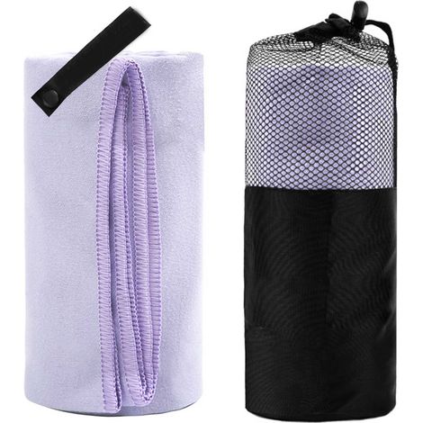 Serviettes de voyage en microfibre à séchage rapide, pour Camping, plage, salle de sport, sac à dos (1/5)