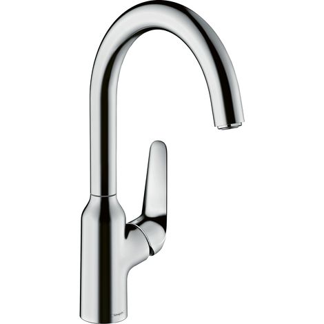 Hansgrohe Focus M42 - Grifo de fregadero M421-H220, cromo 71802000 (1/5)