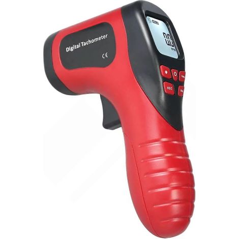Tachymètre laser numérique sans contact pour appareil photo, indicateur de vitesse, pistolet de mesure de régime (RPM), test de tachymètre - FFY (1/4)