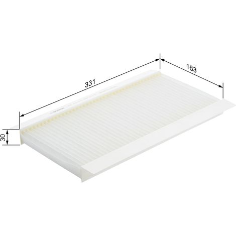 FILTRE D'HABITACLE 1987432076 BOSCH