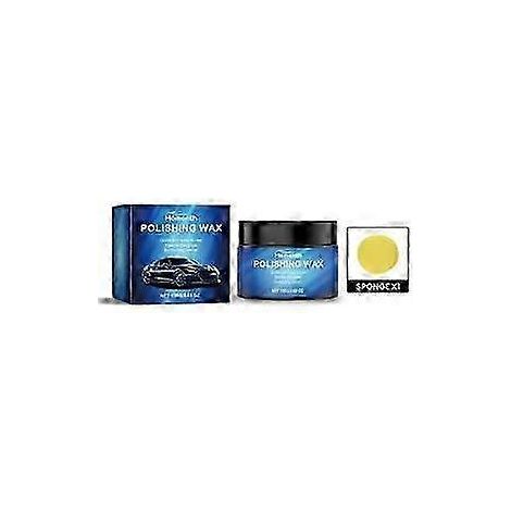Redonne de l'éclat et élimine les rayures - Cire de polissage facile pour voiture 100 g (1/5)