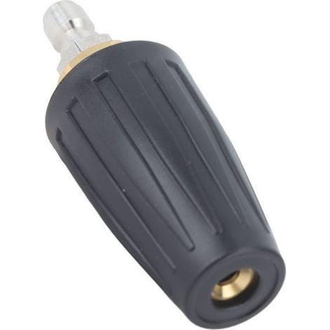 Buse Turbo Rotative pour Nettoyeur Haute Pression - Rotation 360 degrés Connexion rapide 1 4 pouce - Inox céramique laiton (1/5)