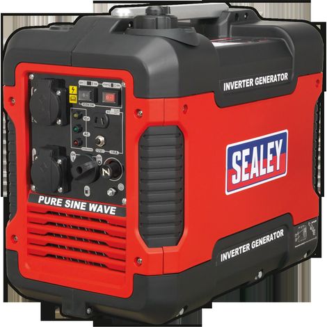 Sealey 2000W Inverter Generator 4-Stroke Engine 230V G2000I