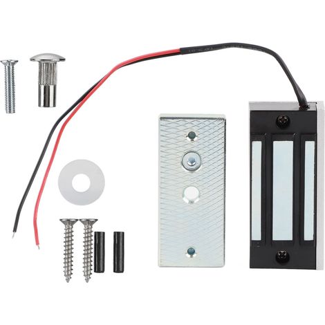 Mini serrure électromagnétique DC24V, porte magnétique électronique, mise sous tension 60KG (1/5)