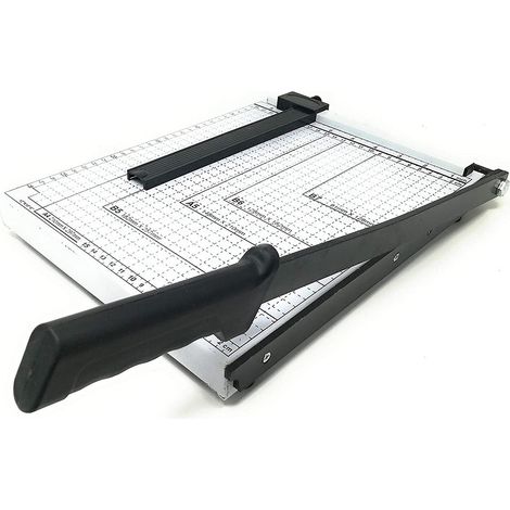 Art. 870011 Cortafolios con cuadrícula A4 y regla cortador palanca de guillotina
