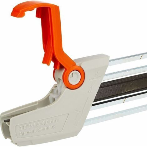 QORVA-Porte-lime 2 en 1 pour chaîne de tronçonneuse 3/8" P Ø 4,0 mm