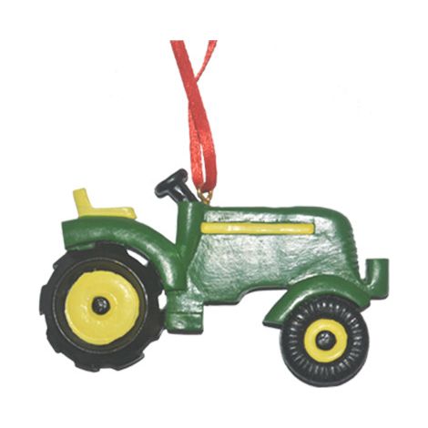 Fliegen-Traktor-Baum-Hängeornamente – Harz-Traktor-Hängeornamente, Weihnachtsbaum-Dekoration  Hängendes Auto-Fahrzeug-Bauernhaus-Deko-Weihnachtsparty-Zubehör, 4-teilig