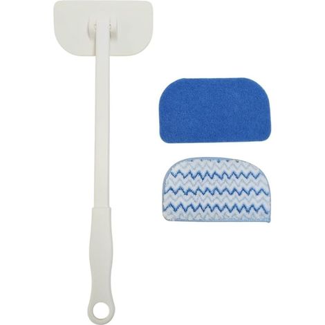 Brosse joints carrelage, long manche, murale, pour douche et sol (1/5)