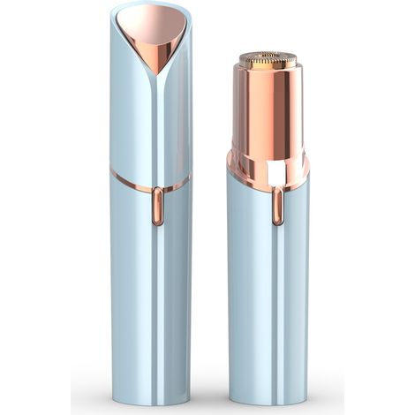 Rasoir électrique pour visage femme rechargeable USB pour moustache et duvet outil d épilation indolore portable (1/5)