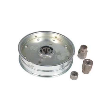 Poulie à Gorge Plate Adaptable Pour Scag Modèles 32'', 36'', 48'', 52'' Et 61'' - H: 30,16mm, ø Ext: 131,76mm, ø Int: 9,52mm. Re