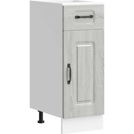 Maison Exclusive - Base da Cucina Kalmar Grigio Sonoma in Legno Multistrato