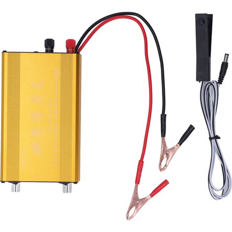 Convertisseur élévateur de tension batterie 12V 30A 6 tubes transformateur onduleur de puissance (1/5)