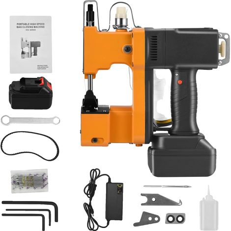 Machine à coudre sans fil, performance haute vitesse, compatibilité avec des matériaux polyvalents, UE 220V (1/5)