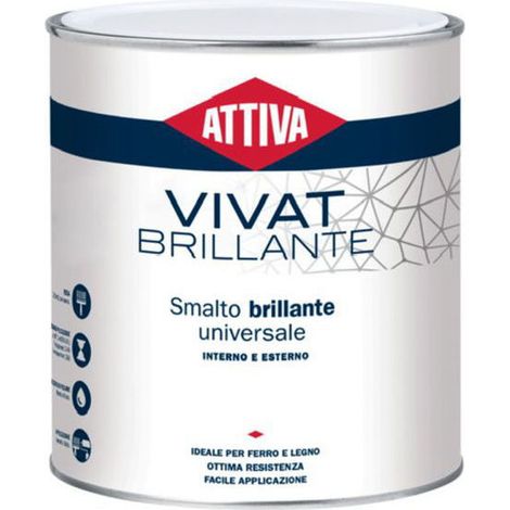 Attiva Smalto Sintetico 0.750 Litri 033 Verde Bosco Vivat