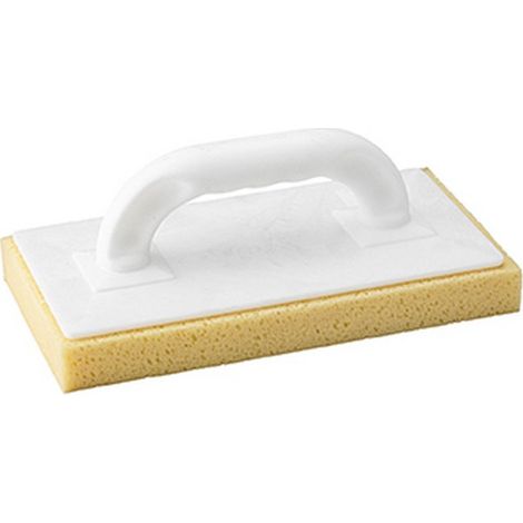 Taloche en plastique en mousse rigide, complète avec garniture, Dimensions : 280 x 140 mm, Modèle Éponge hydro