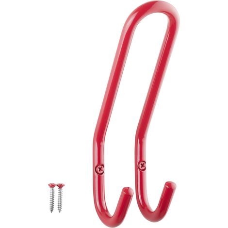 SOTECH Garderobenhaken FARA 192 mm Rot, 1 Stück